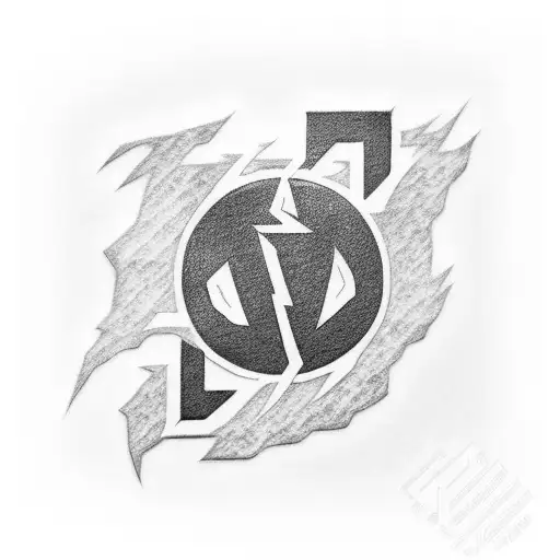 Akatsuki Logo From Naruto Shipped Rn Infront Of Mountain