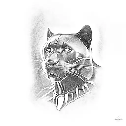 A Black Panther Animal From The Matrix