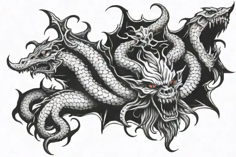 Scary Siren Creature Demon Gothic