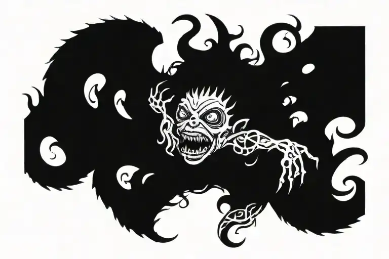 Scary Siren Creature Demon