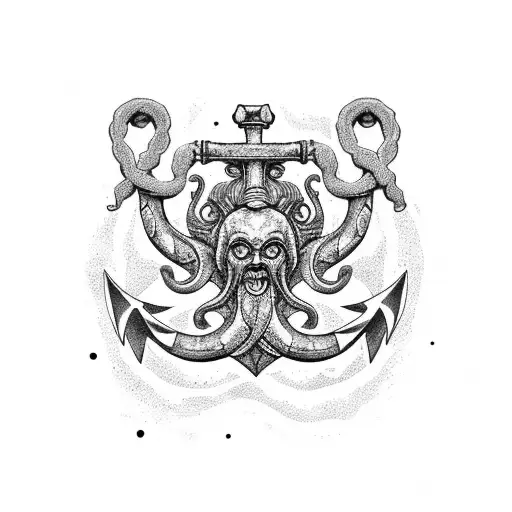Poseidon Kraken Anchor