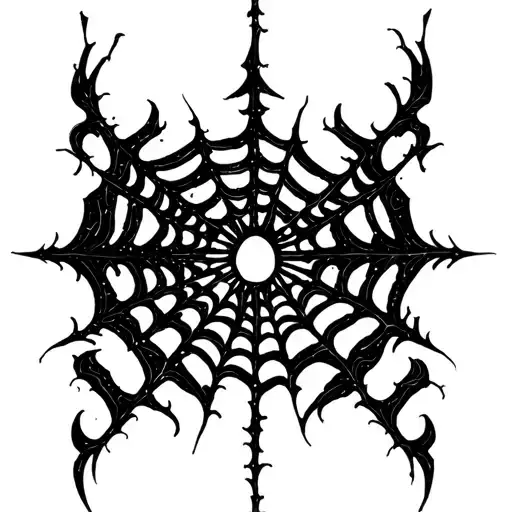 Spider Web And Cyber Sigilism