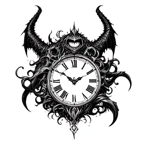 Demon And Clock