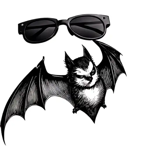 Bat And Sunglasses