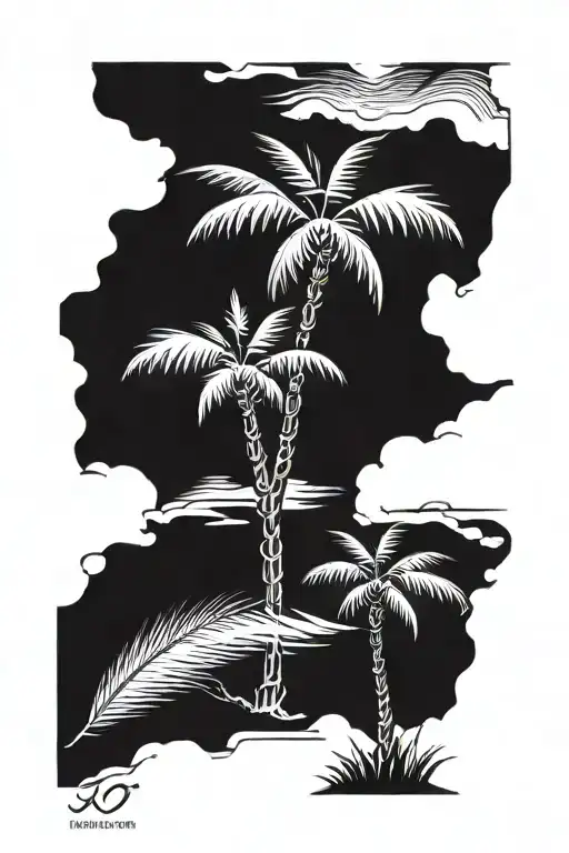 Florida Palm Tree 239