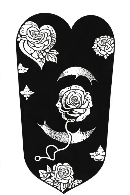 Daughter Is My Heart Symbol