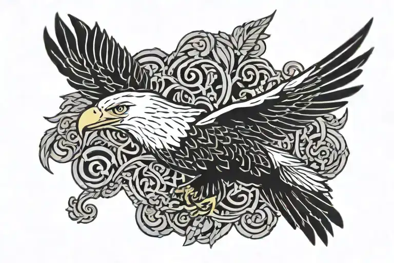 Eagle Flying