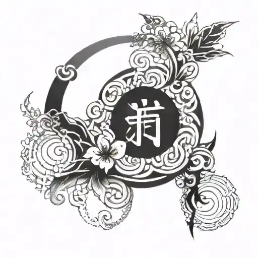 Circle It Enzo With The Word Family In Japanese Kanji