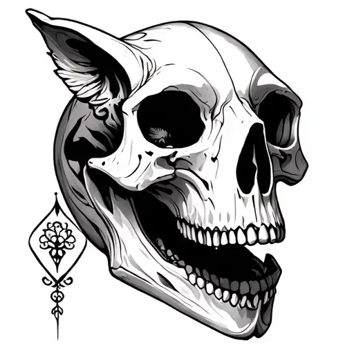 Animal Skull No Shading
