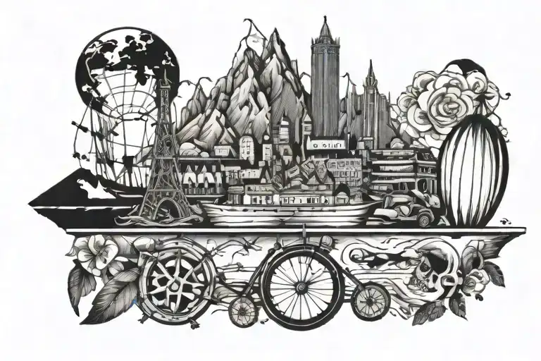 Travel Tattoo Idea
