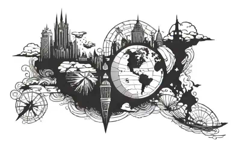 Travel Tattoo Idea