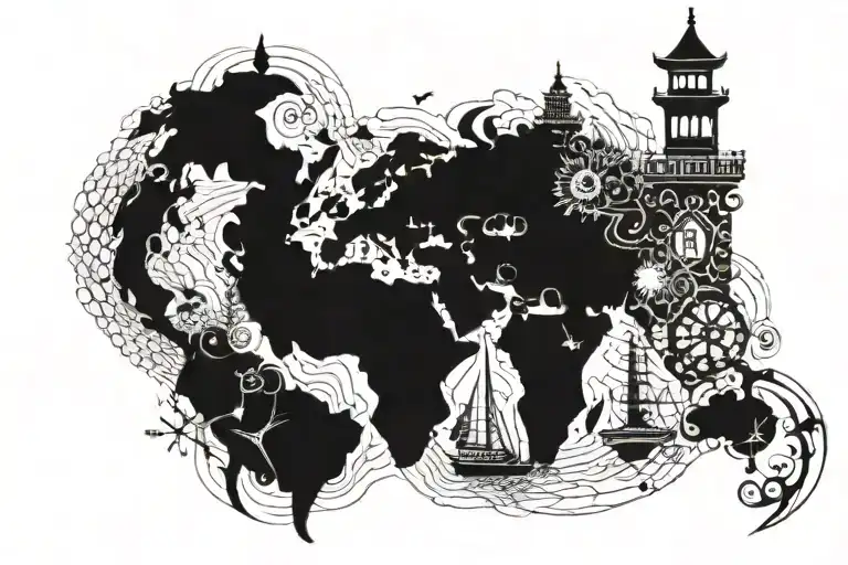 Travel Tattoo Idea