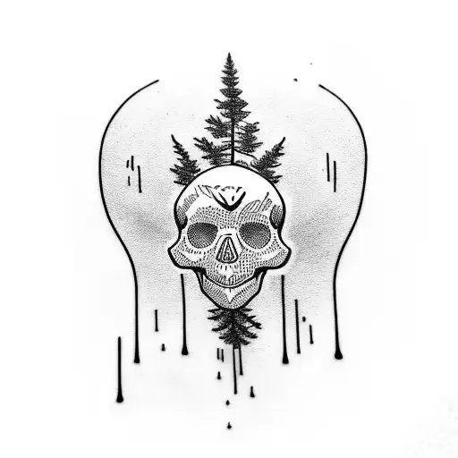 Tree And Skull