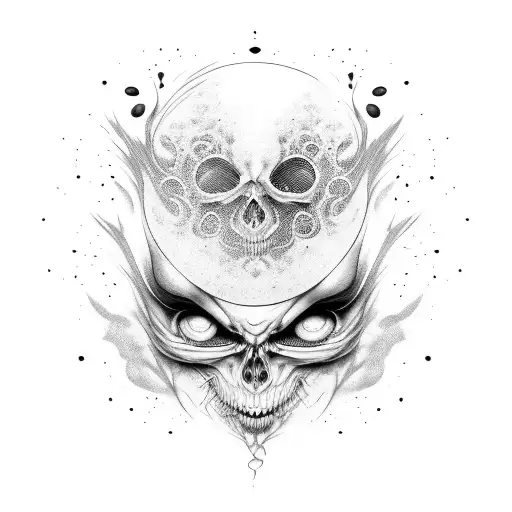 Two Faces Between Black Fluid