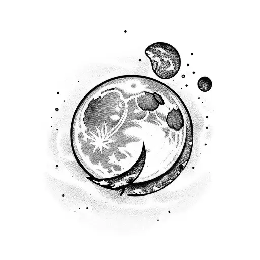 Moon In Fantasy Realm