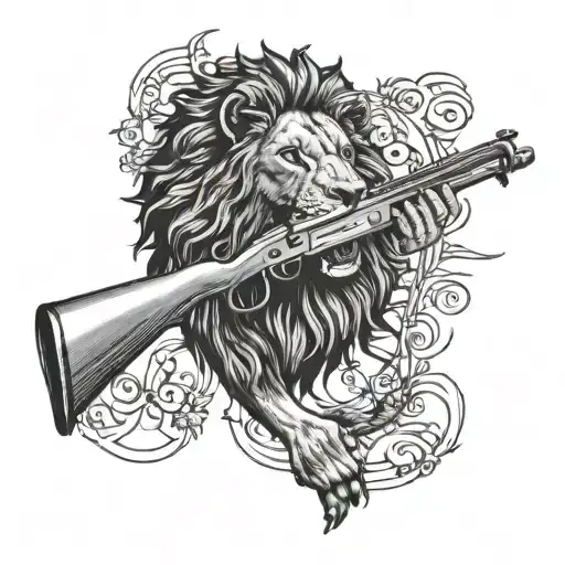Lion Piano Air Rifle