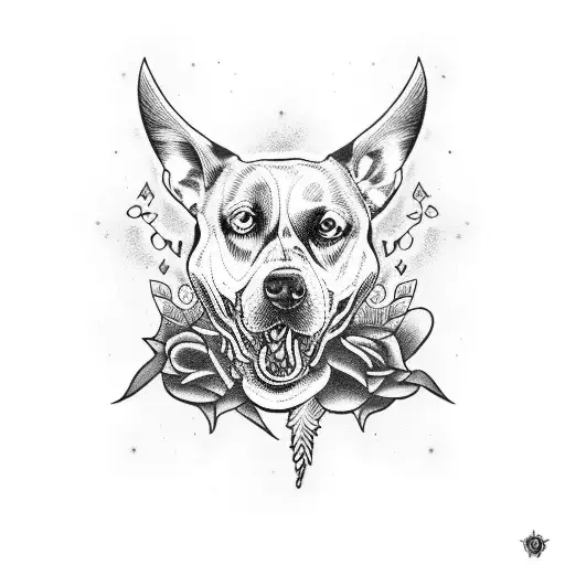 Punk Carring Dead Dog