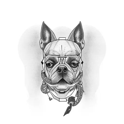 Human Carries Dead Dog