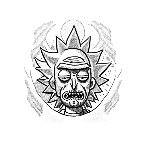 Rick And Morty Fight With Dragon