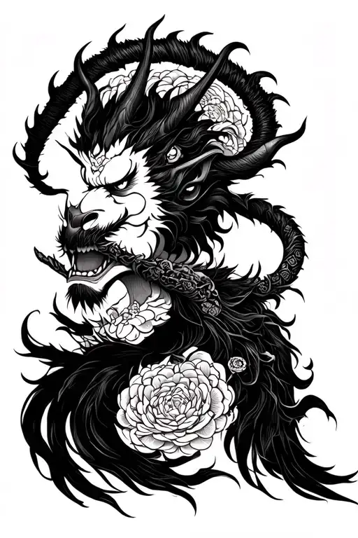 Japanese Inspired Demon