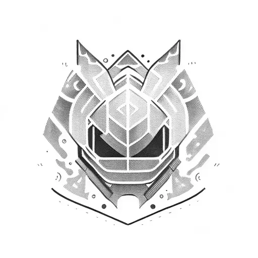 A Mini Helmet Tatoo For 2 Bestfriends