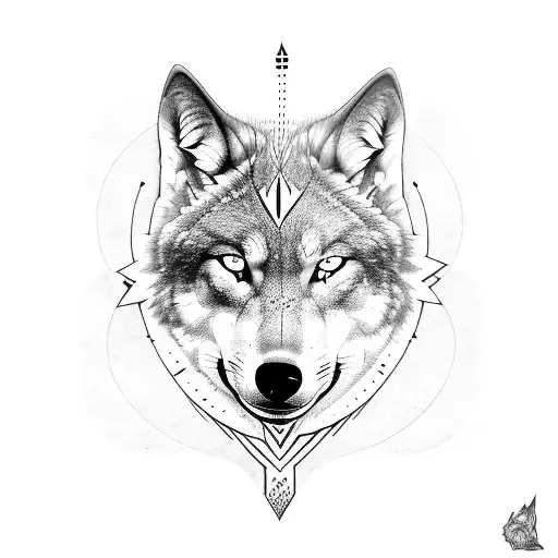 Runes On Wolf