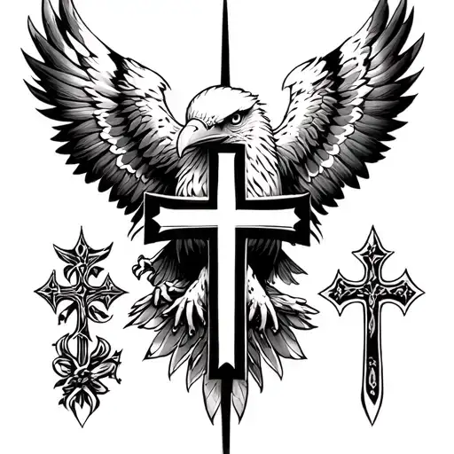 Eagle And Cross