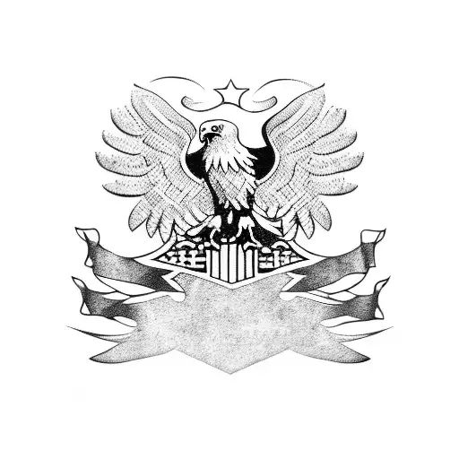 Eagle And Armenian Flag