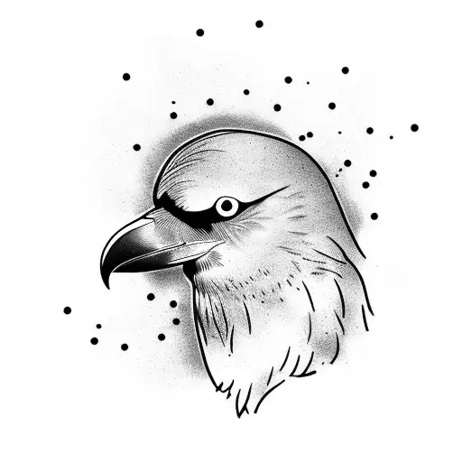 Number 27 With A Crow Standing On Top Of Iot