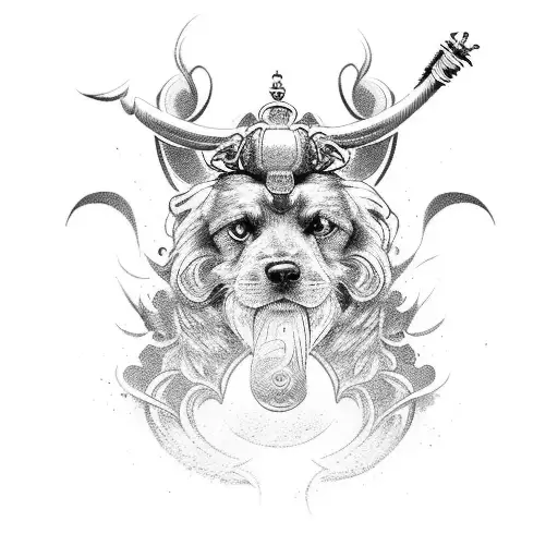 Cocker Spainel With Apolo Name Like A Warrior