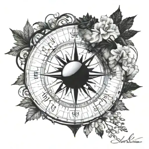 Celestial Compass Guiding Through The Wilderness