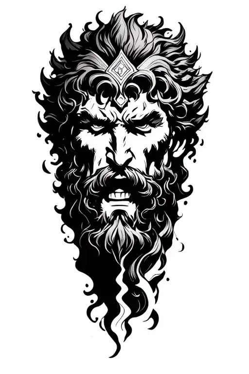 Hercules And Thunder Face On And Down A Samuray