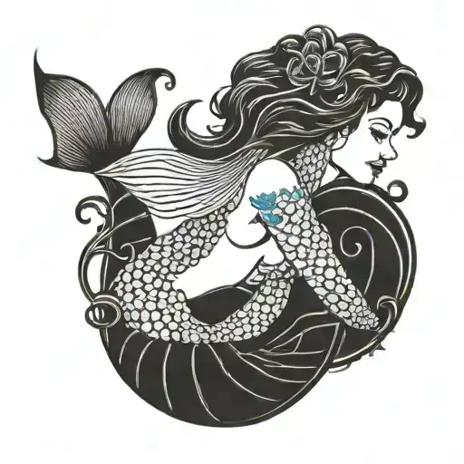 Tattooed Mermaid