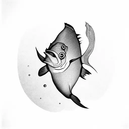 Fish And Tree Blended