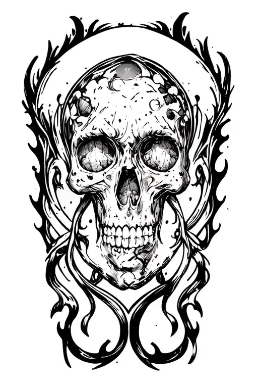 Estrogen Symbol Punk Style