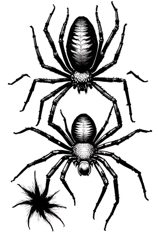 Spider Expressing Aggression And Pride