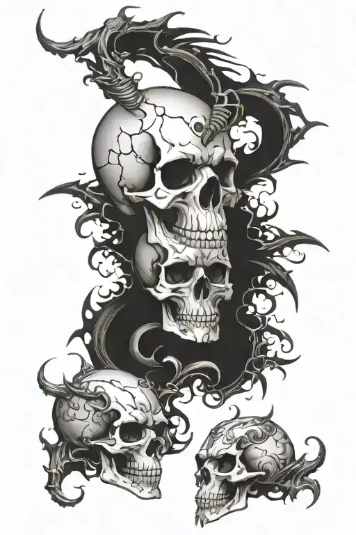 Skull And Demons