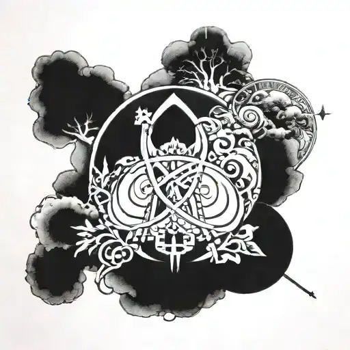 Family And God Symbol In Alchemy