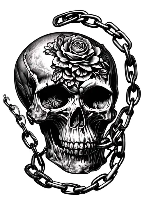 Chain And Skull