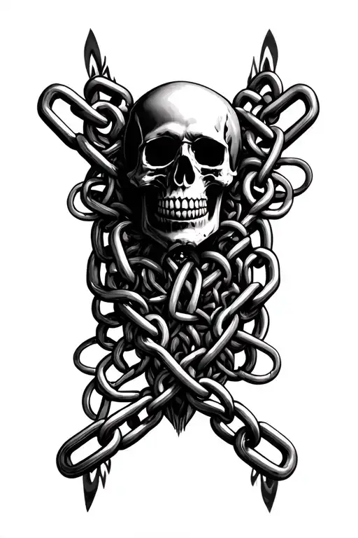 Chain And Skull