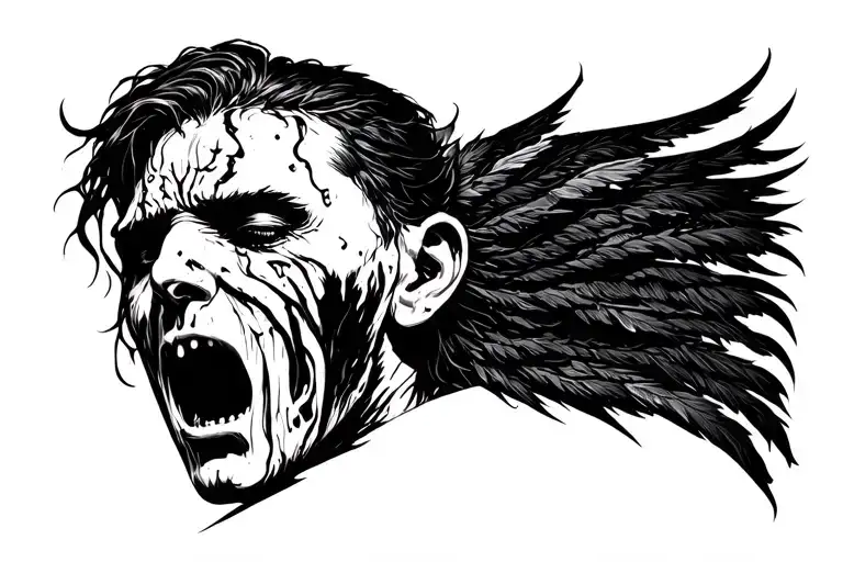 An Unknown Warrior Cries