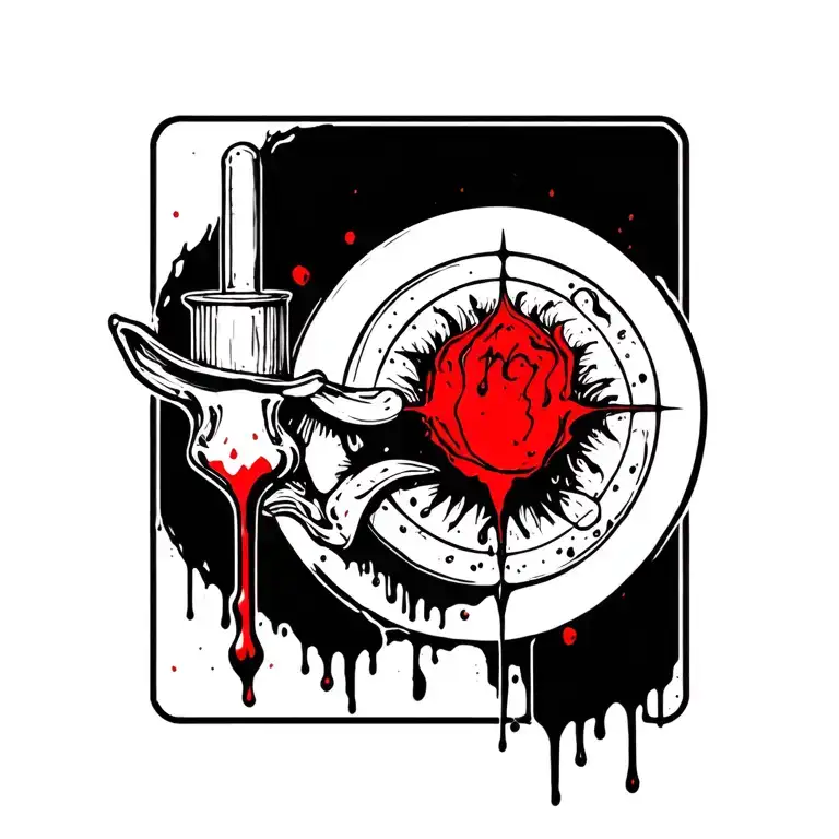 Mafia Symbol Blood
