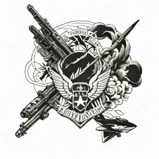 Air Force Military And My Three Kids