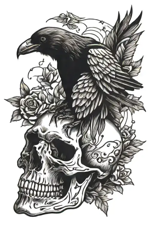 Crow Skull