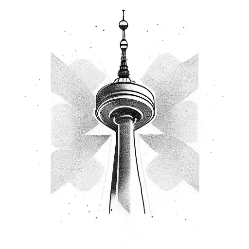 Berlin Tv Tower Abstract