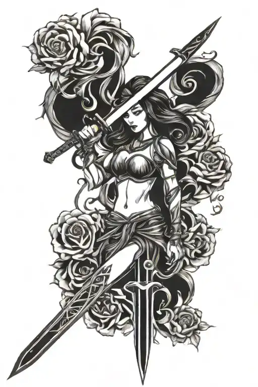 Woman Sword