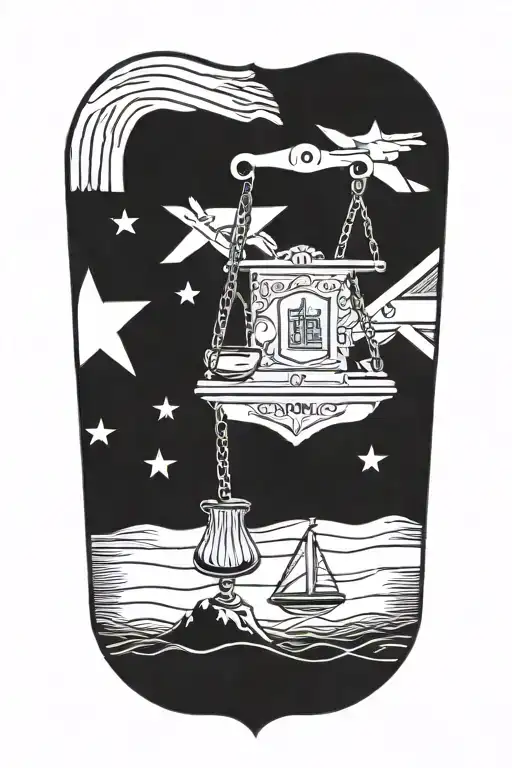 Pound Scales And Arizona Flag