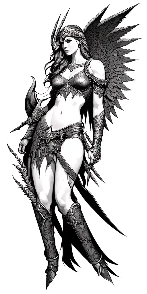 Valkyrie Warrior Woman