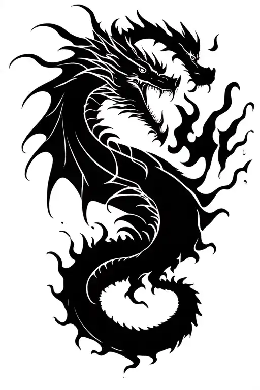 Dragon Breathing Fire