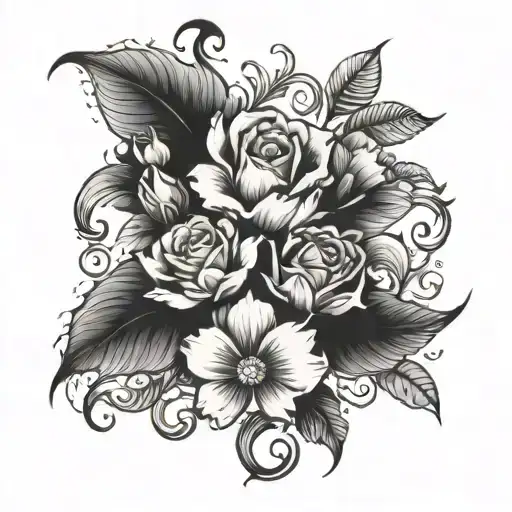 Floral Seven Deadly Sins